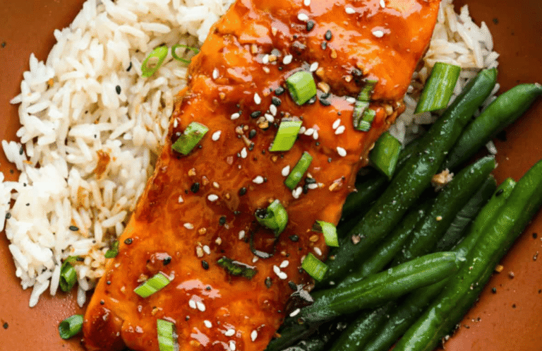 Air Fryer Teriyaki Salmon | The Recipe Critic